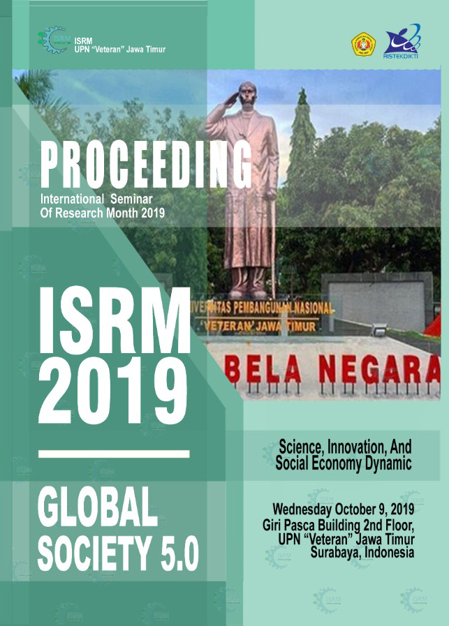 Science, Innovation and Social Economy Dynamic – ISRM 2019 Science, Innovation and Social Economy Dynamic – ISRM 2019